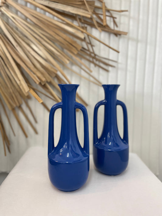 Blue Memphis Vase